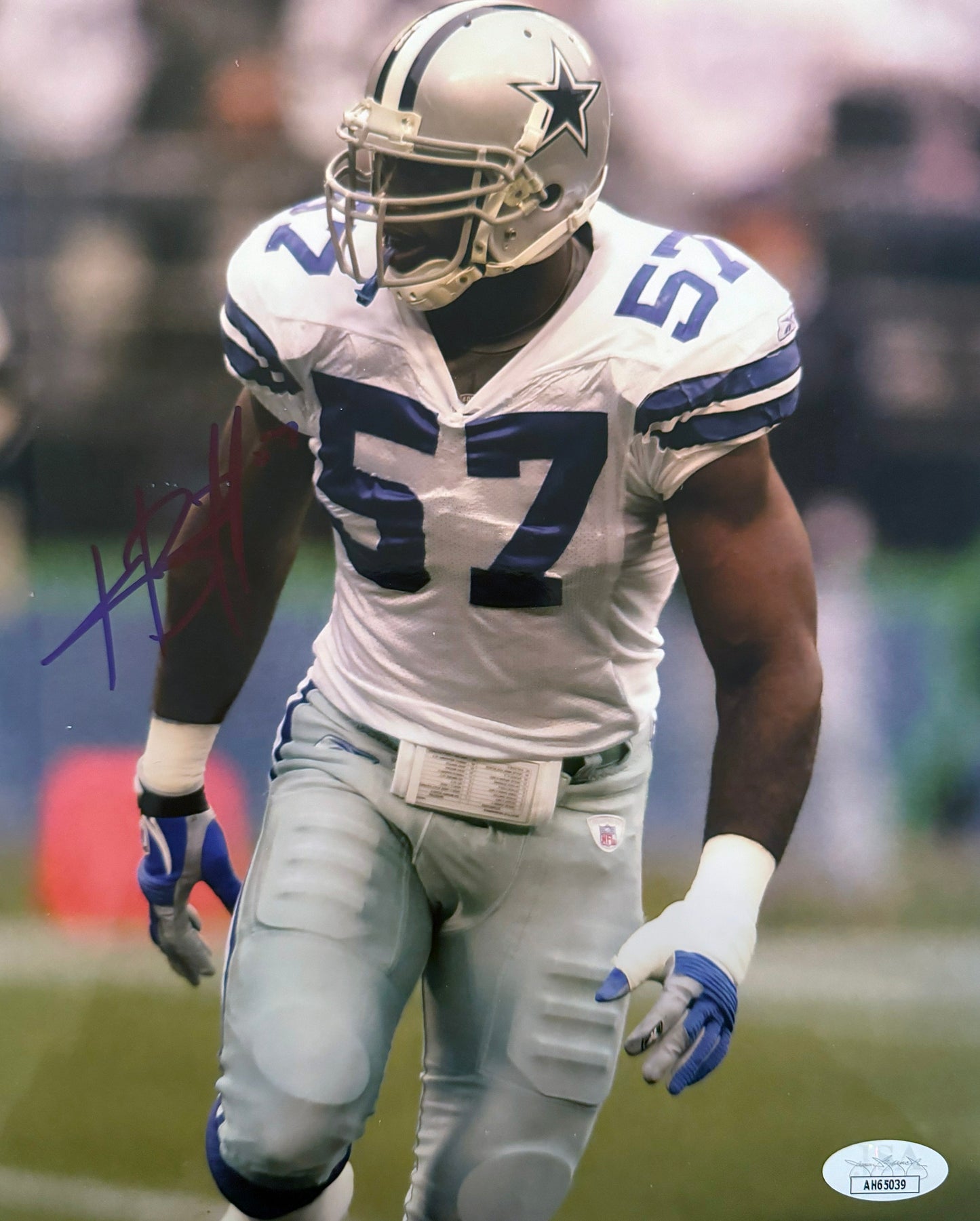 Victor Butler Dallas Autographed Photo 8x10 JSA