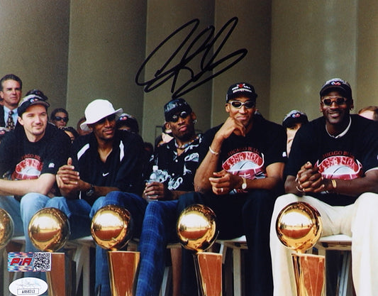 Dennis Rodman Chicago Autographed Photo 8x10 PIA