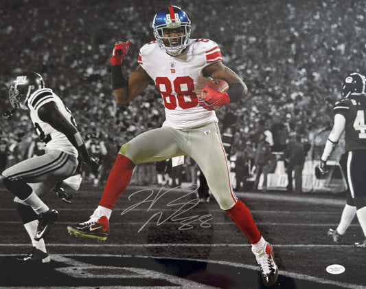 Hakeem Nicks Signed 16x20 New York Autographed Photograph JSA