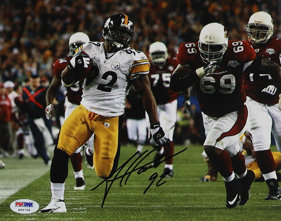 James Harrison Pittsburgh Autographed Photo 8x10 JSA