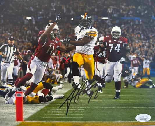 James Harrison Pittsburgh Autographed Photo 8x10 JSA