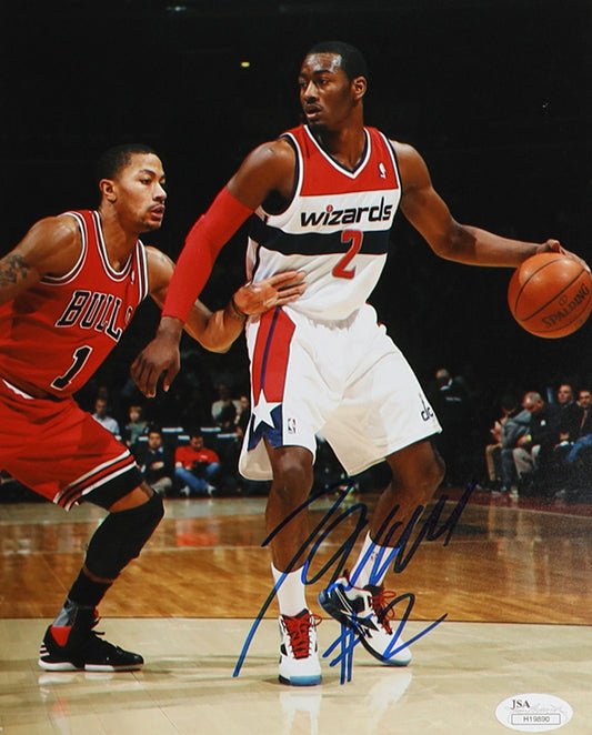 John Wall Washington Autographed Photo 8x10 JSA