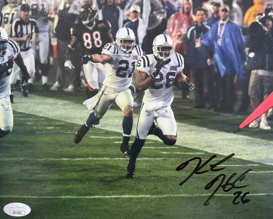 Kelvin Hayden Indianapolis Autographed Photo 8x10 JSA