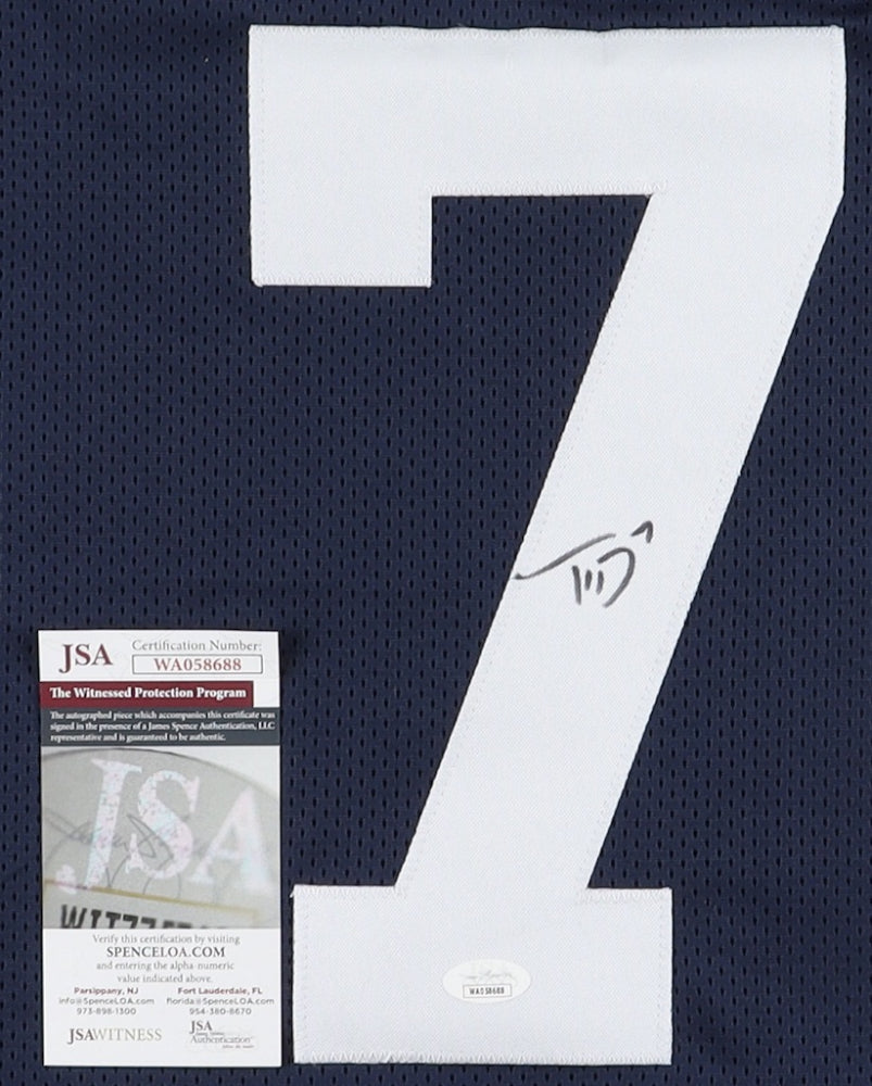 Trevon Diggs Dallas Custom Autographed Football Jersey (PIA/JSA)