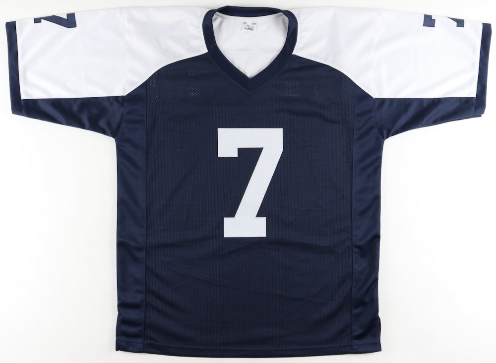 Trevon Diggs Dallas Custom Autographed Football Jersey (PIA/JSA)