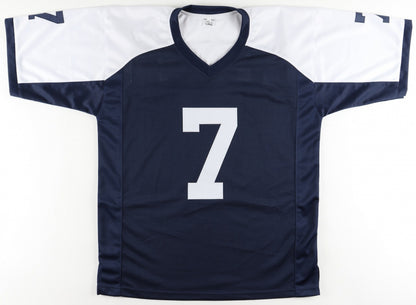 Trevon Diggs Dallas Custom Autographed Football Jersey (PIA/JSA)