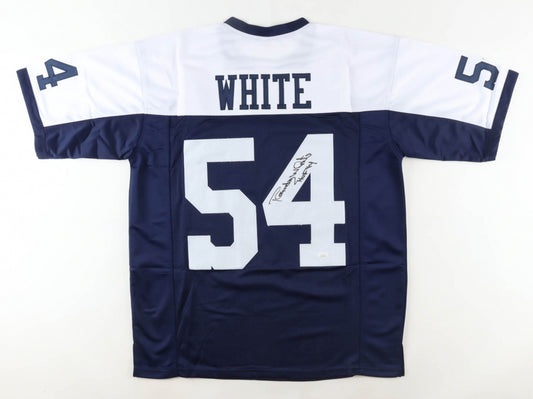 Randy White Signed Thanksgiving Day Custom Autographed Football Jersey (PIA/JSA)