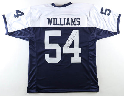 Sam Williams Signed Thanksgiving Custom Football Autographed Jersey (PIA/JSA)