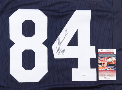 Jay Novacek Signed Thanksgiving Day Custom Autographed Football Jersey (PIA/JSA)