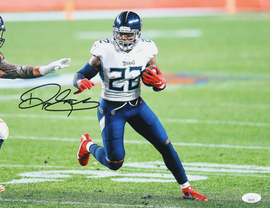 Derrick Henry Signed 11x14 Autographed Titans Photograph JSA