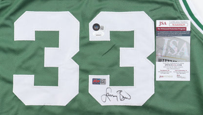 Larry Bird Autographed Custom Boston Signed Jersey (PIA/JSA)