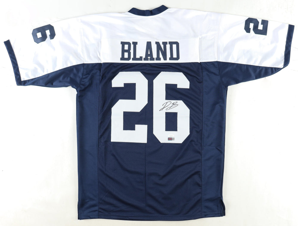 DaRon Bland Signed Thanksgiving Custom Autographed Football Jersey (PI ...