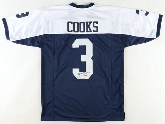 Brandin Cooks Signed Thanksgiving Custom Football Autographed Jersey (PIA/JSA)