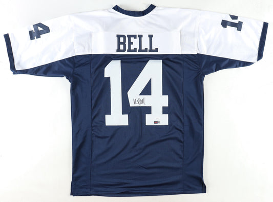 Markquese Bell Signed Dallas Custom Autographed Football Jersey (PIA/JSA)