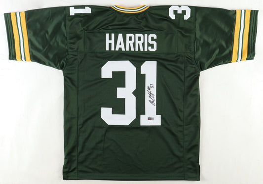 Al Harris Signed Packers Custom Autographed Football Jersey (PIA/JSA)