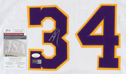 Shaquille O'Neal Signed Lakers Jersey Autographed Basketball Jersey (PIA/JSA)