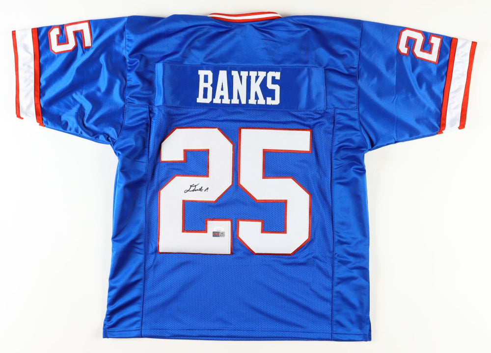 Deonte Banks Signed New York Custom Autographed Football Legacy Jersey PIA JSA