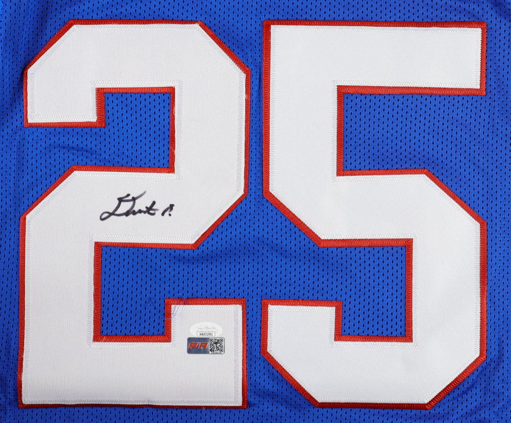 Deonte Banks Signed New York Custom Autographed Football Legacy Jersey PIA JSA