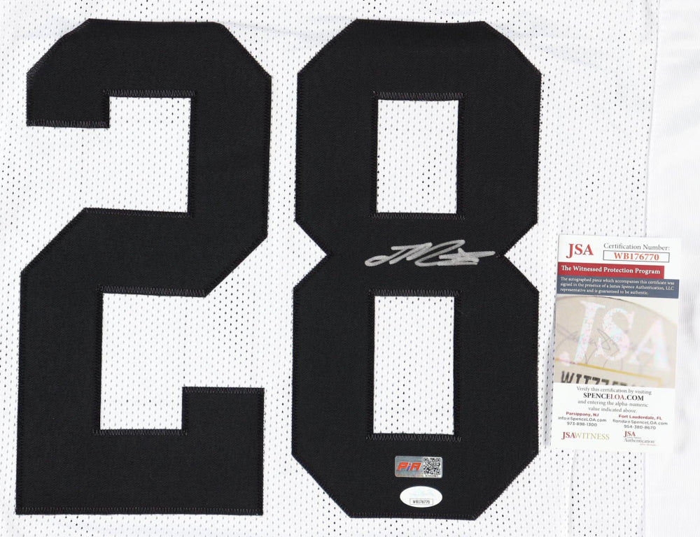 Joe Mixon Signed Custom Cincinnati White Football Jersey