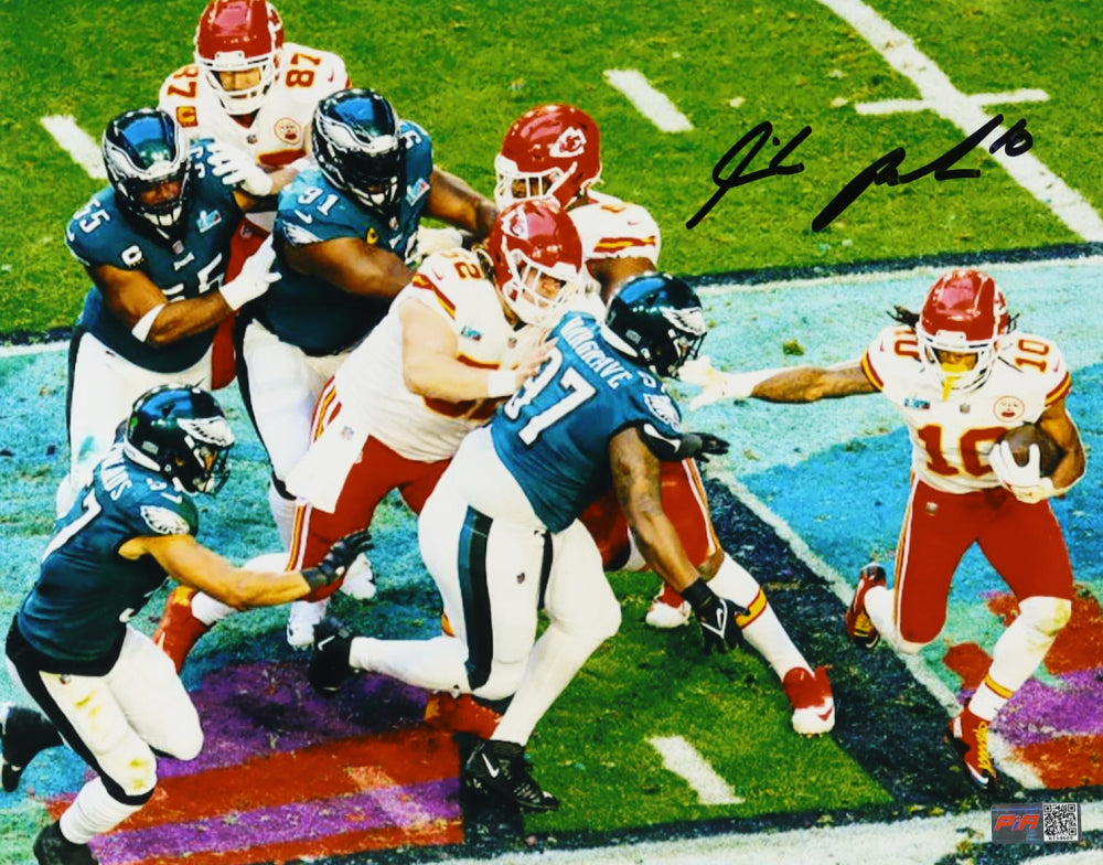 Isiah Pacheco Signed 11x14 Autographed Photo PIA