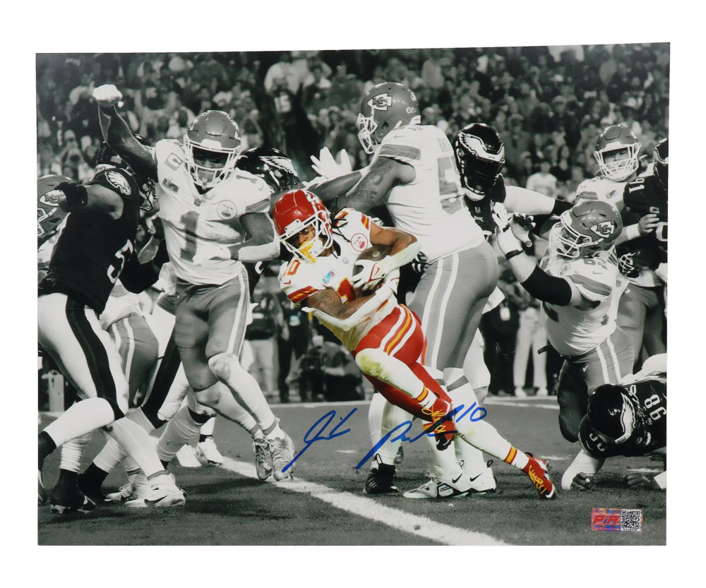 Isiah Pacheco Kansas City Signed 11x14 Autographed Photo PIA