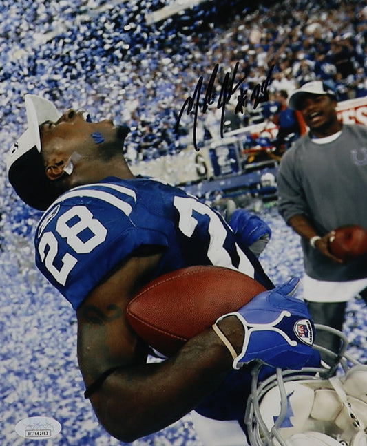 Marlin Jackson Indianapolis Autographed Photo 8x10 JSA