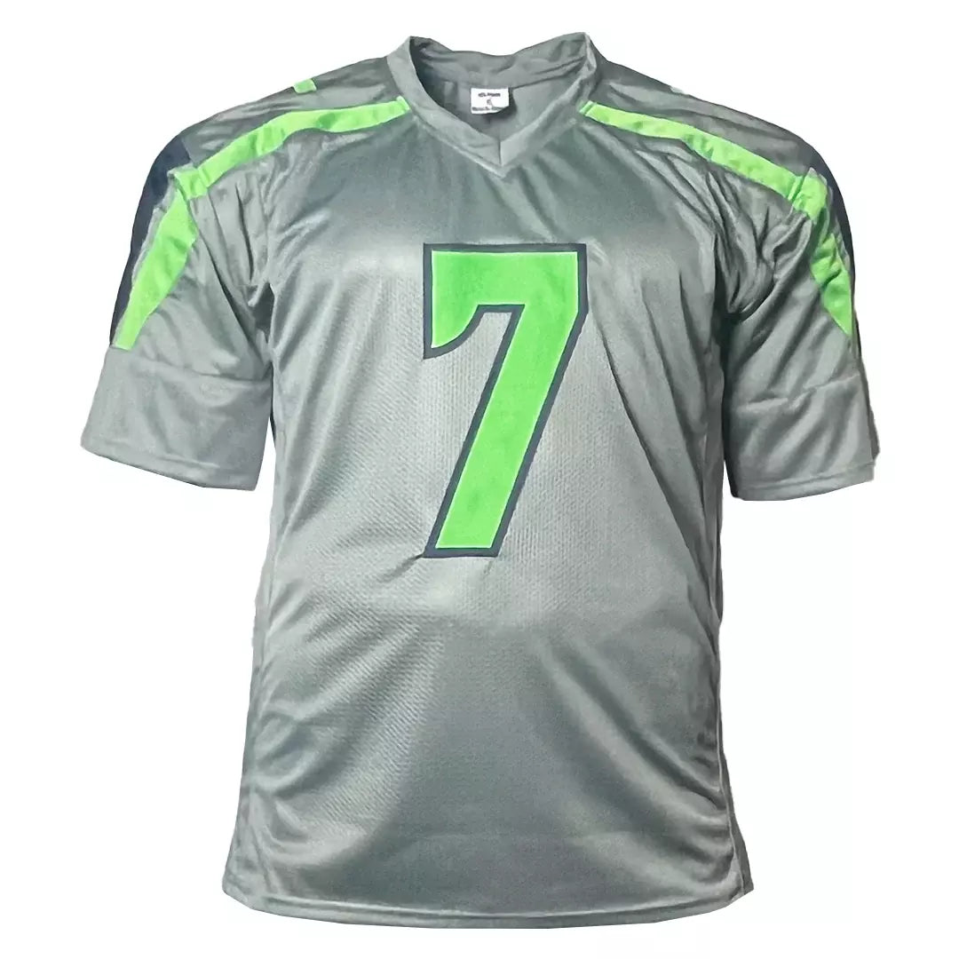 Gino Smith Signed Seattle Grey Custom Football Jersey (PIA)