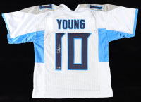 Vince Young Signed Tennessee Custom Home Football Jersey (PIA)