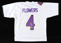 Zay Flowers Signed Baltimore Custom Football Jersey (PIA)