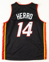 Tyler Herro Autographed Custom Black Miami Basketball Jersey PIA